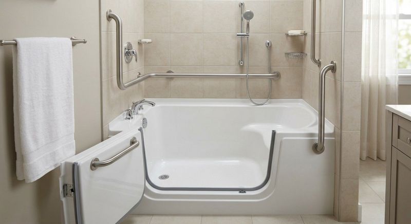 Handicap Bathtub Installation