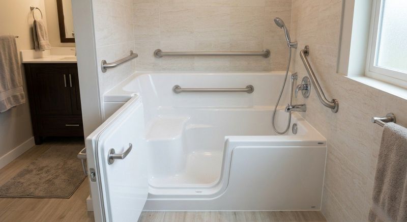 Handicap Bathtub Installation
