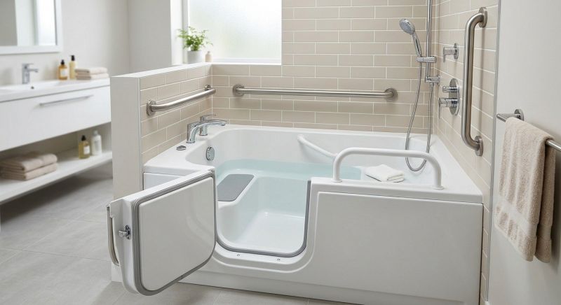 Handicap Bathtub Installation